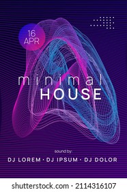 Electronic fest. Dynamic gradient shape and line. Cool concert brochure template. Neon electronic fest flyer. Electro dance music. Trance sound. Club event poster. Techno dj party.