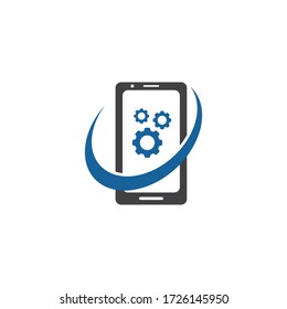 Electronic Gadget service logo vector design