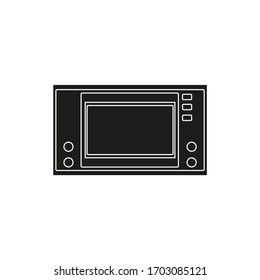 electronic game 80s on white background vector