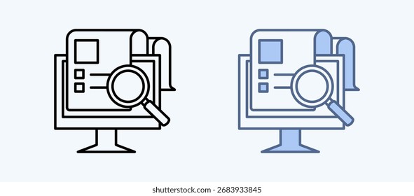 Electronic Health Record Multiple Style Icon Collection