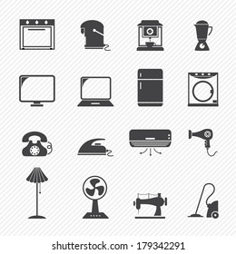 electronic home icons