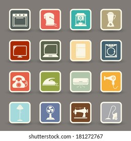 electronic home icons