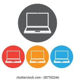 Electronic icon, screen, notebook
