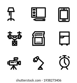 electronic icon set with high quality ready to use for your needs.