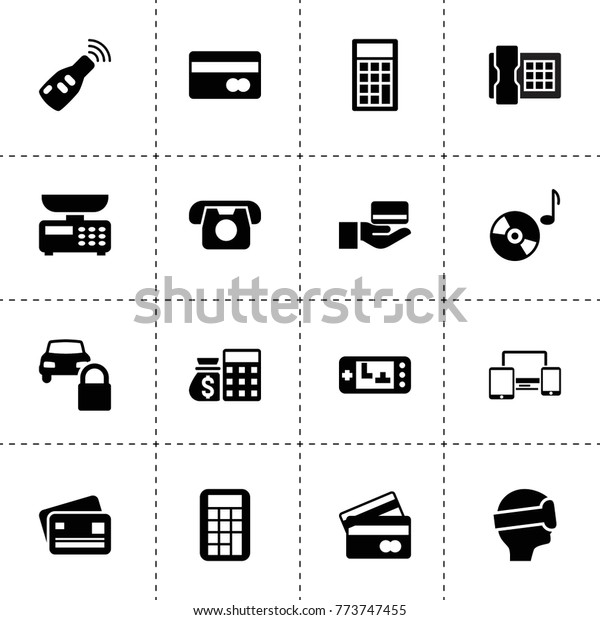 Electronic icons. vector\
collection filled electronic icons. includes symbols such as atm\
and money sack, credit card in hand, car key. use for web, mobile\
and ui design.