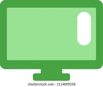 Elektronisch, Illustration, Vektorgrafik auf weißem Hintergrund.