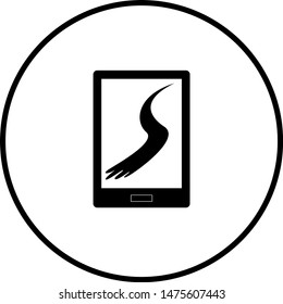 electronic ink reading device symbol