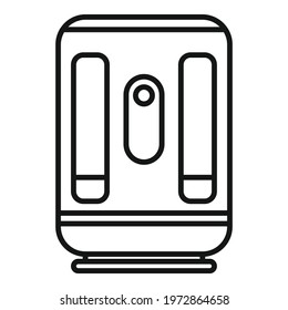 Electronic insect trap icon. Outline Electronic insect trap vector icon for web design isolated on white background