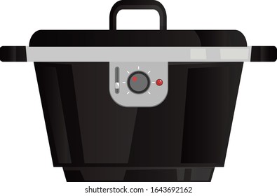 Electrónico aislado en fondo blanco. vector ilustrativo