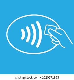 electronic key to the door icon