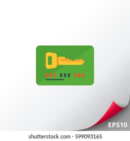 Electronic keycard