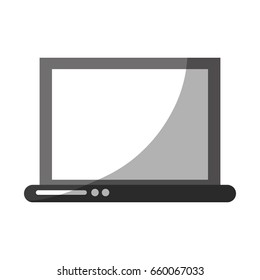 electronic laptop on