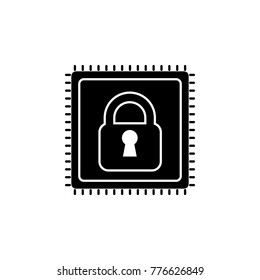 electronic lock icon. Cyber security Icon. Premium quality graphic design. Signs, symbols collection, simple icon for websites, web design, mobile app on white background