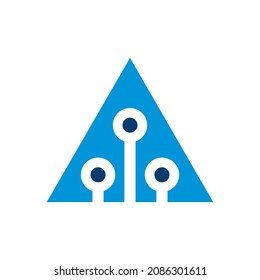Elektronisches Logo kann für Symbole, Zeichen, Logos usw. verwendet werden