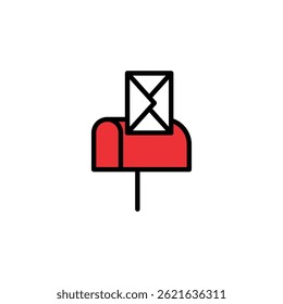electronic mail letter vector logo design