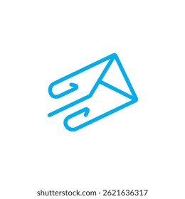 Vektorlogo-Design für elektronische Post
