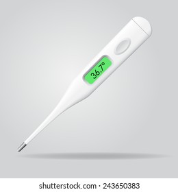 Electronic medical thermometer.