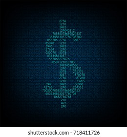 Electronic money of digital.