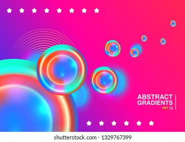 Electronic music fest summer wave poster. Club party flyer. Abstract gradients waves music background