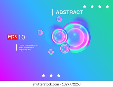 Electronic music fest summer wave poster. Club party flyer. Abstract gradients waves music background