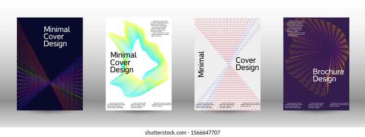 Electronic music festival poster. A set of modern abstract backgrounds with abstract gradient linear waves. Vector sound flyer for creating a fashionable abstract cover, banner, poster, booklet. Electronic music festival poster. A set of modern abstract backgrounds with abstract gradient linear waves. Vector sound flyer for creating a fashionable abstract cover, banner, poster, booklet.