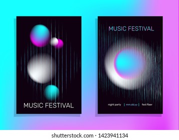 Electronic Music Poster. Cover Fest Flyer. Club Party Template. Music Fest Poster. Techno Electronic Banner. Night Sound House Event. Abstract Minimal Vector. Futuristic Concept Cover Promotion.