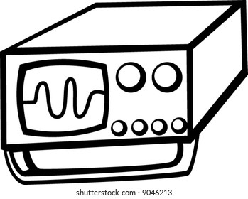 electronic oscilloscope test equipment