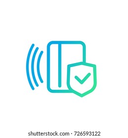 electronic pass icon, card key