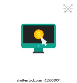 Electronic payments icon