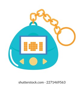 electronic pet retro style icon