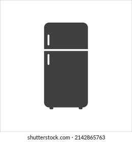 electronic refrigerator icon depicted on a white background