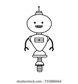 electronic robot with wheels