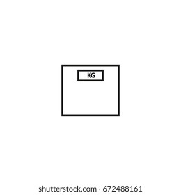 electronic scale icon