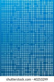  electronic scheme vector illustration
