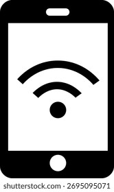 Electrónica dispositivo de teléfono inteligente con Vector de Internet