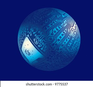 electronic sphere