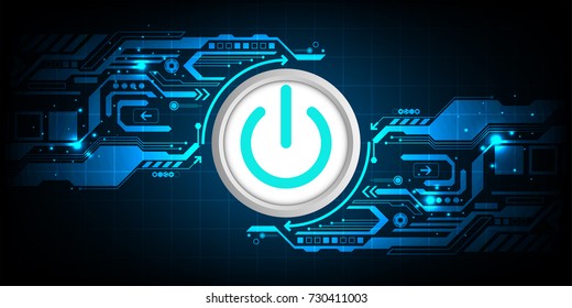 Electronic switch for opening and closing the system.