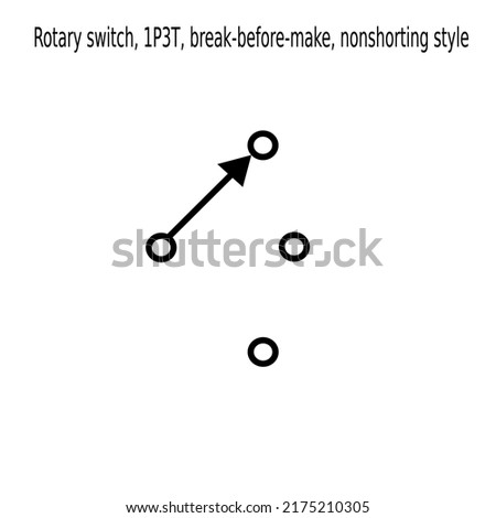 electronic switch symbol, switch icon ilustrattion vector 