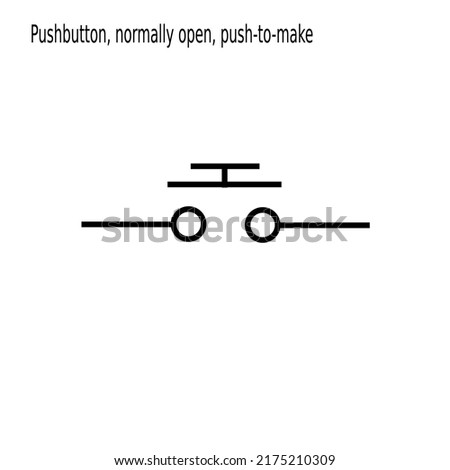 electronic switch symbol, switch icon ilustrattion vector 