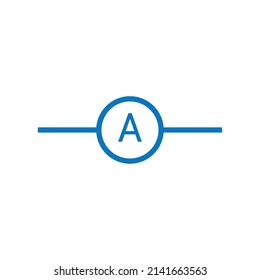 elektronisches Symbol für die Vektorgrafik eines Messers