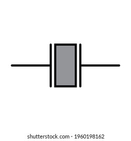 electronic symbol of crystal oscillator