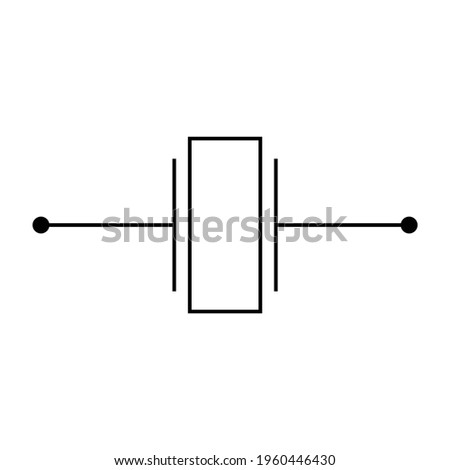 electronic symbol of crystal oscillator