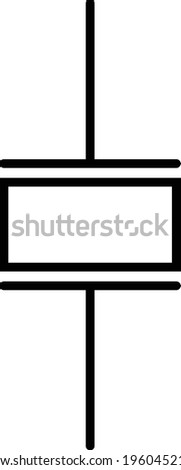 electronic symbol of crystal oscillator