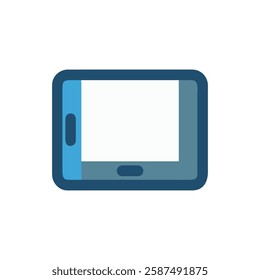 Electronic Tablet Icon for Academic Resources