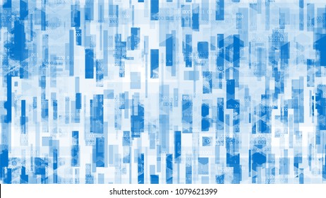 Electronic Technology Background with Binary Code. Artificial Intelligence System Texture. Data Analytic Technology Pattern. Screen, Cover Design Background.