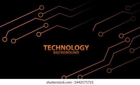 Electronic Technology Circuit Board background