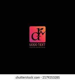 electronic technology letter logo design vector