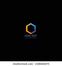 vector de diseño de logotipo de letras de tecnología electrónica