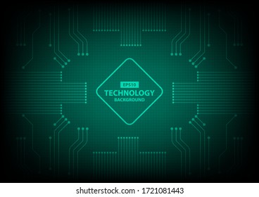 Electronic Techonology Background Vector EPS10