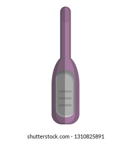 Electronic thermometer icon. Cartoon of electronic thermometer vector icon for web design isolated on white background